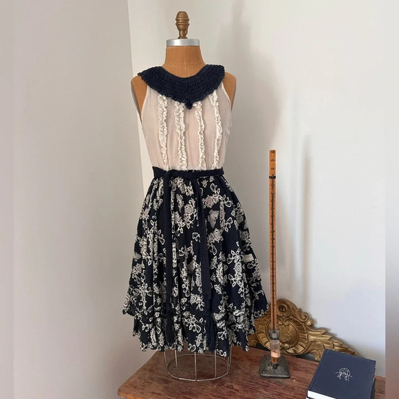 Odd Molly Dresses & Skirts - Odd Molly ruffle front dress